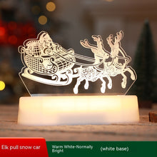 3D Lamp Acrylic LED Night Lights -Christmas  Gift  Home Decor Lamp